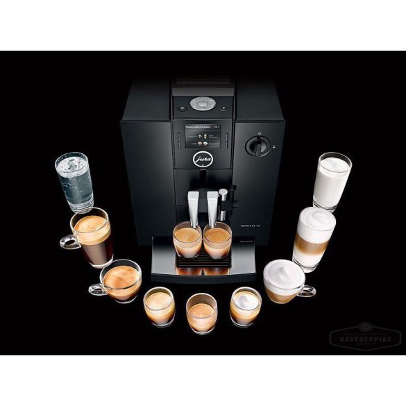 Jura Impressa F8 piano  kávégép (felújított garancia 12 hó vagy 3000 adag)
