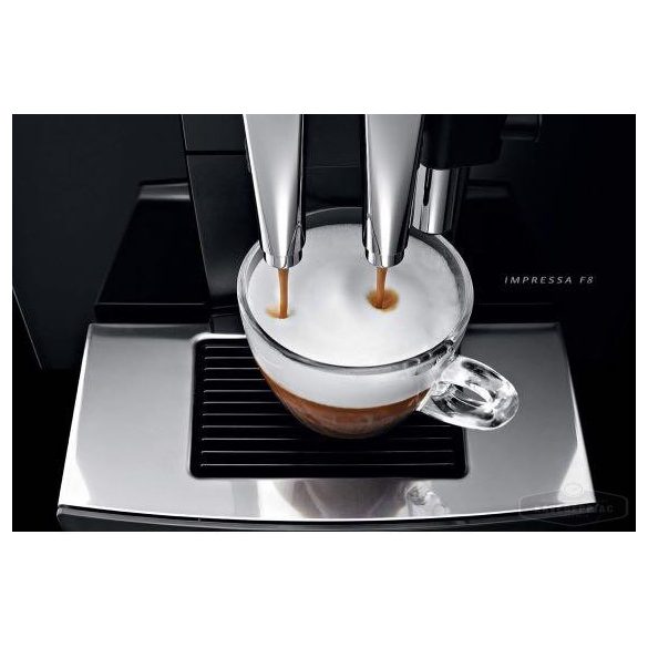 Jura Impressa F8 piano  kávégép (felújított garancia 12 hó vagy 3000 adag)