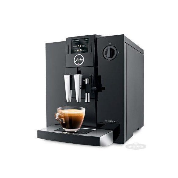 Jura Impressa F8 piano  kávégép (felújított garancia 12 hó vagy 3000 adag)