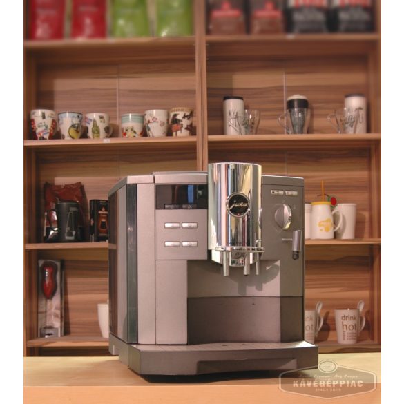 Jura Impressa S9 kávégép Avantgarde cappuccino fejjel (felújított 12 hónap garanciával)