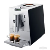 Jura ENA 7 ezüst fekete kávégép Cappuccino fejjel Jura ENA 7 ezüst fekete kávégép Cappuccino fejjel