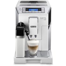   Delonghi Eletta kávégép fekete és fehér (felújított, garancia 6 hó)